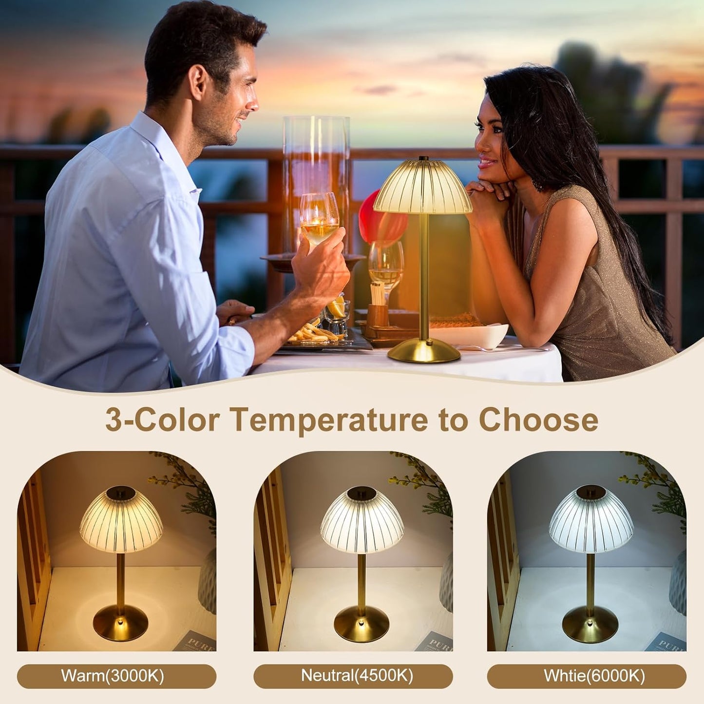 Rechargeable Table Lamp