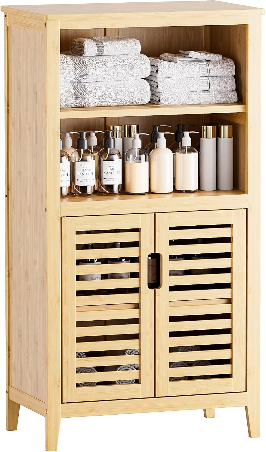 Bamboo Bathroom Storage Cabinet