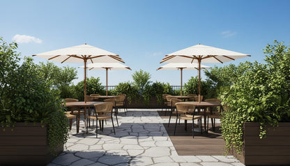 Set of 3 Outdoor Chairs