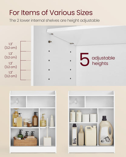 VASAGLE Bathroom Cabinet UBBC752W01
