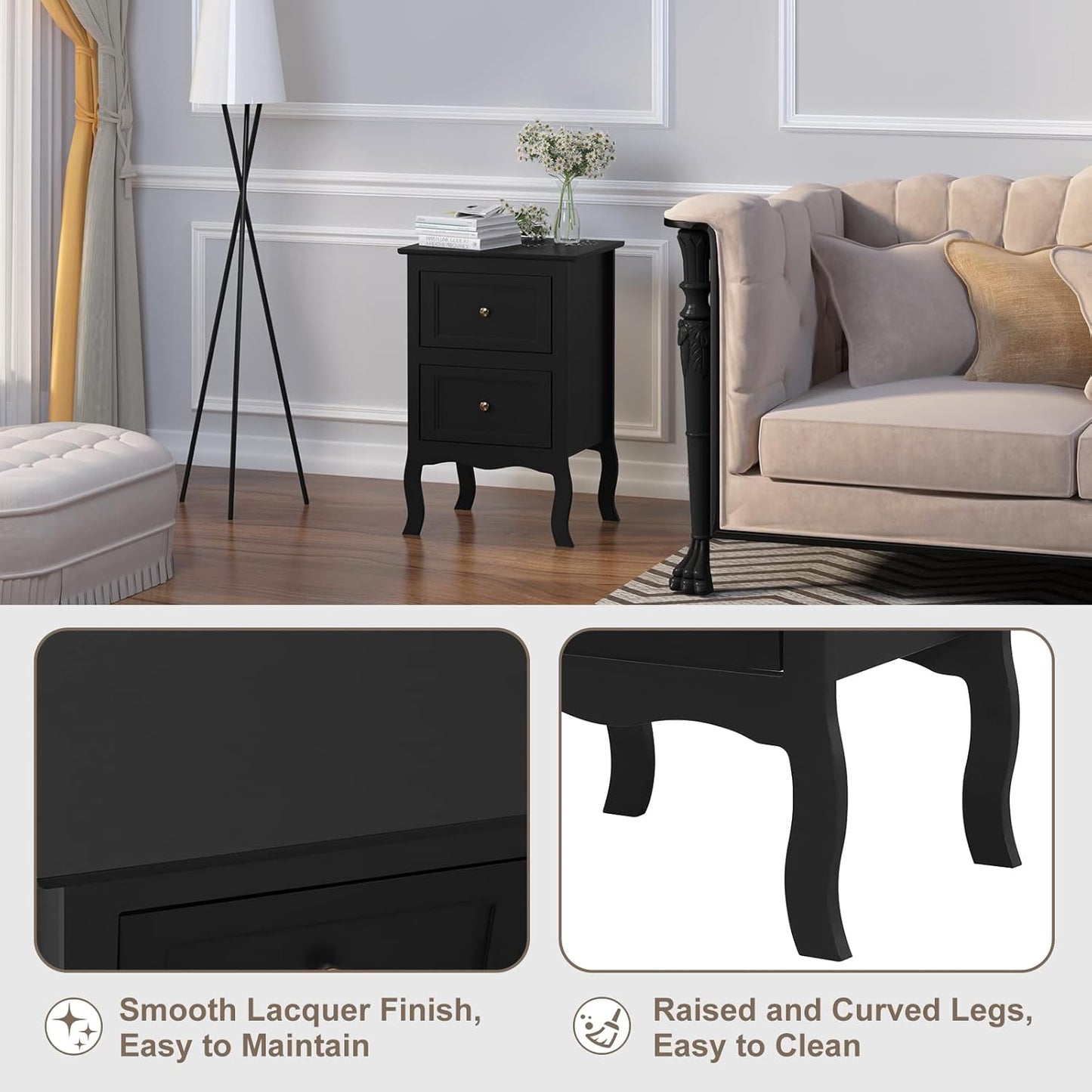 WOLTU Bedside table (TS119SZ)