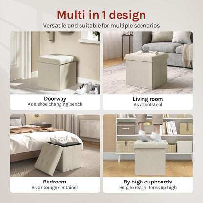 WOLTU Velvet Storage Stool (SH06CM_1)