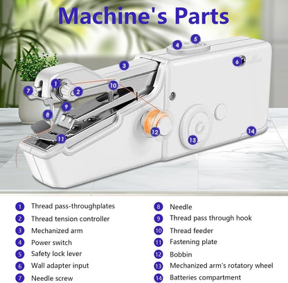 Portable Handheld Sewing Machine