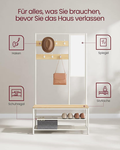 VASAGLE Coat Rack HSR415W09