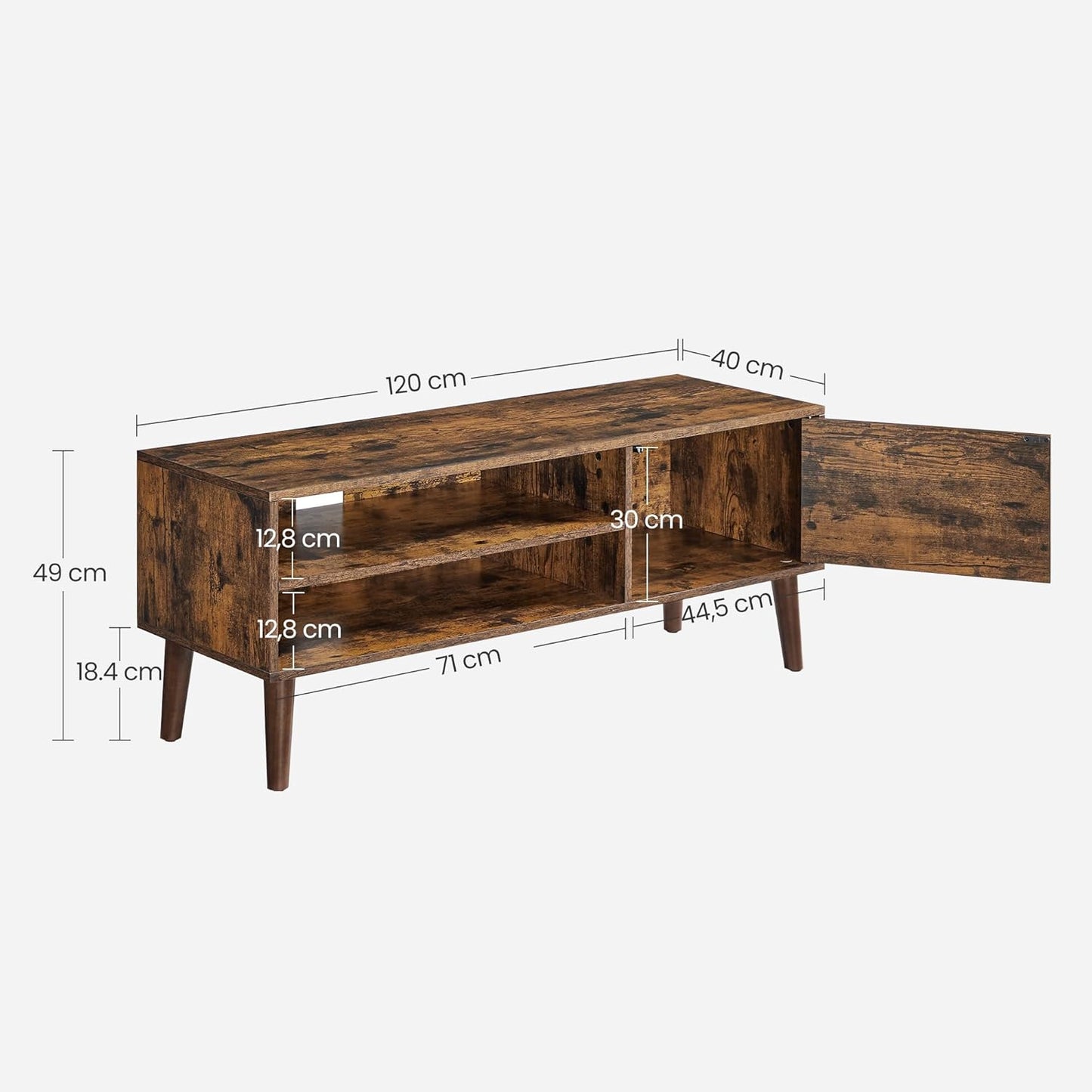 VASAGLE TV Cabinet LTV120T01V1