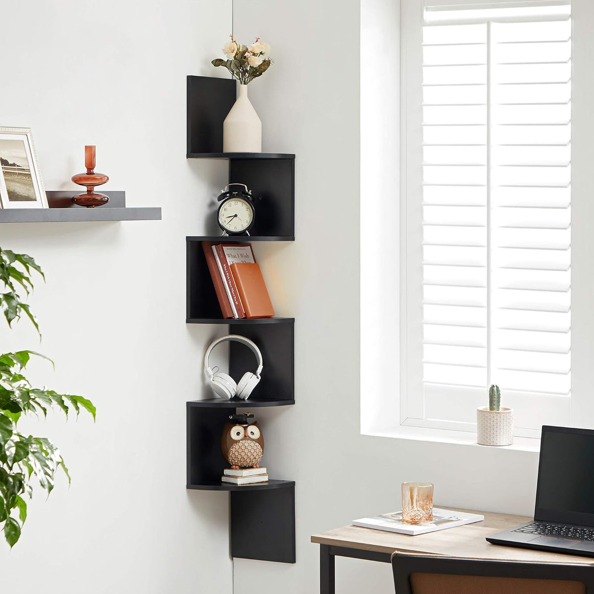 VASAGLE Corner Shelf LBC072B01