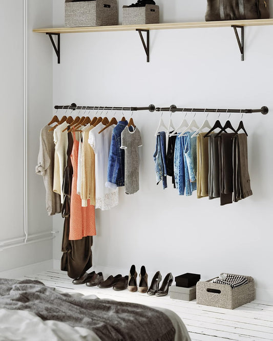 SONGMICS Wall Mounted Coat Rack HSR67BK