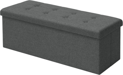 WOLTU Footstool Storage bench (SH11DGR_1)