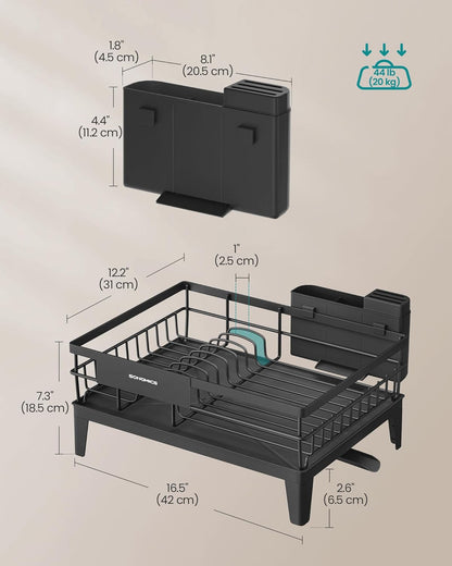 SONGMICS Dish Drying Rack (KCS550B01)