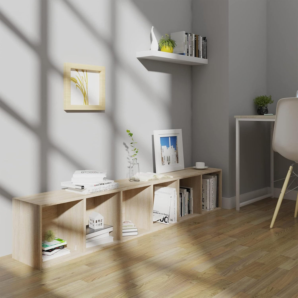 WOLTU Bookcase Wooden