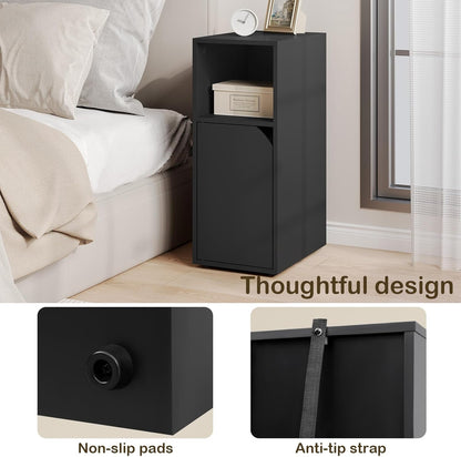 WOLTU Slim Wood Bedside Table (NTS16SZ)