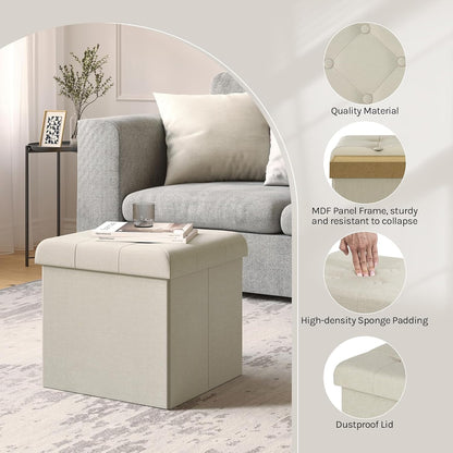 WOLTU Velvet Storage Stool (SH06CM_1)