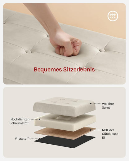 WOLTU Footstool Storage bench (SH70CM)