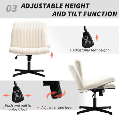 Armless Office Chair