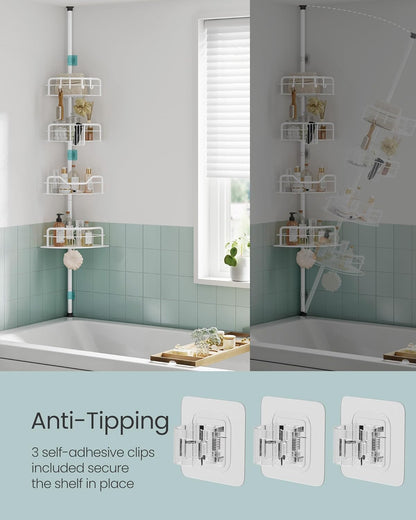 SONGMICS Corner Shower Caddy BCB003W01