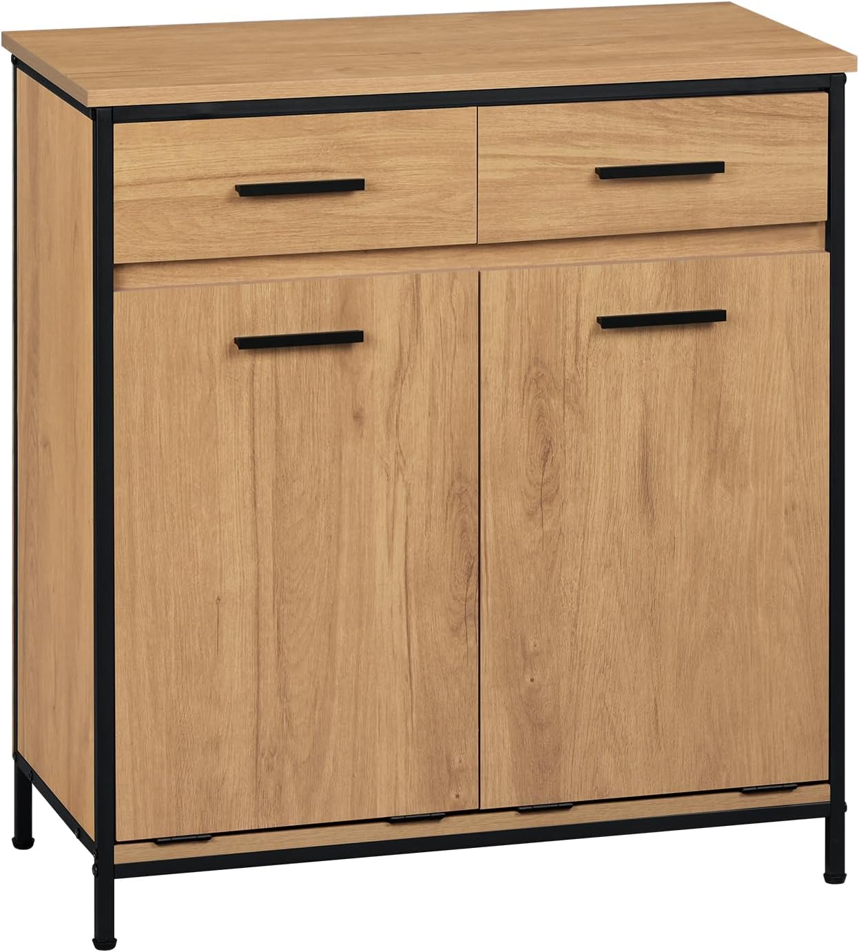 EUGAD Bathroom Cabinet with 2 Foldable Laundry Bags