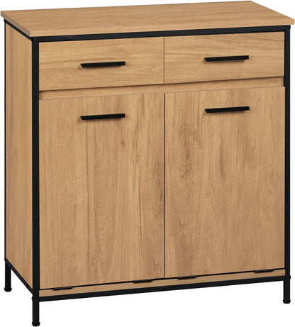 EUGAD Bathroom Cabinet with 2 Foldable Laundry Bags
