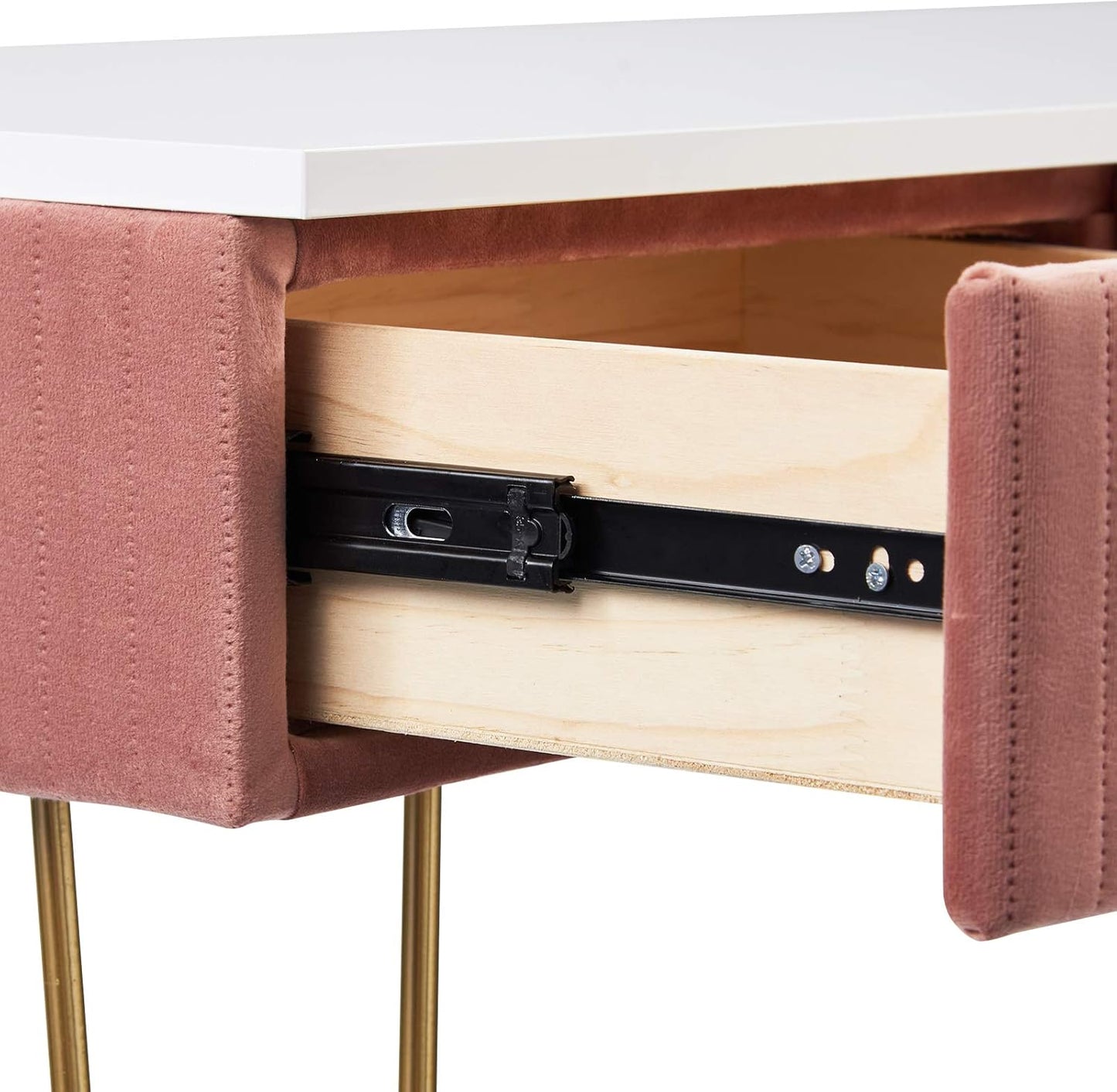 WOLTU Dressing Table with Stool