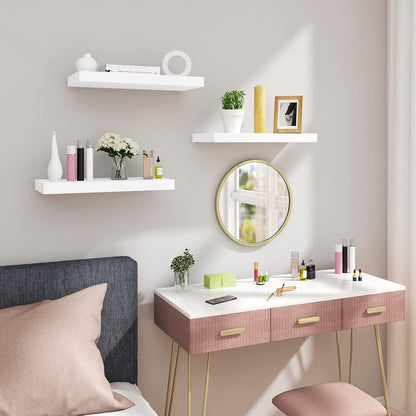 WOLTU Set of 3 Wall Shelves