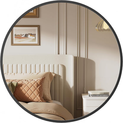 SONGMICS Round Mirror LWM104B01