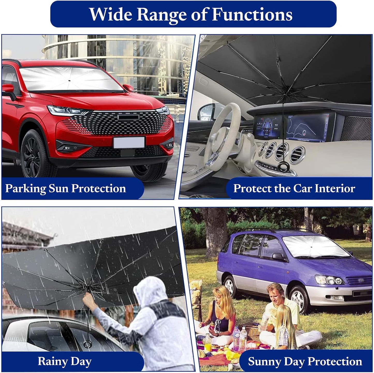 Car Windshield Sunshade Umbrella