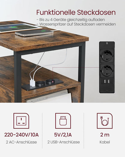 VASAGLE  Bedside Table