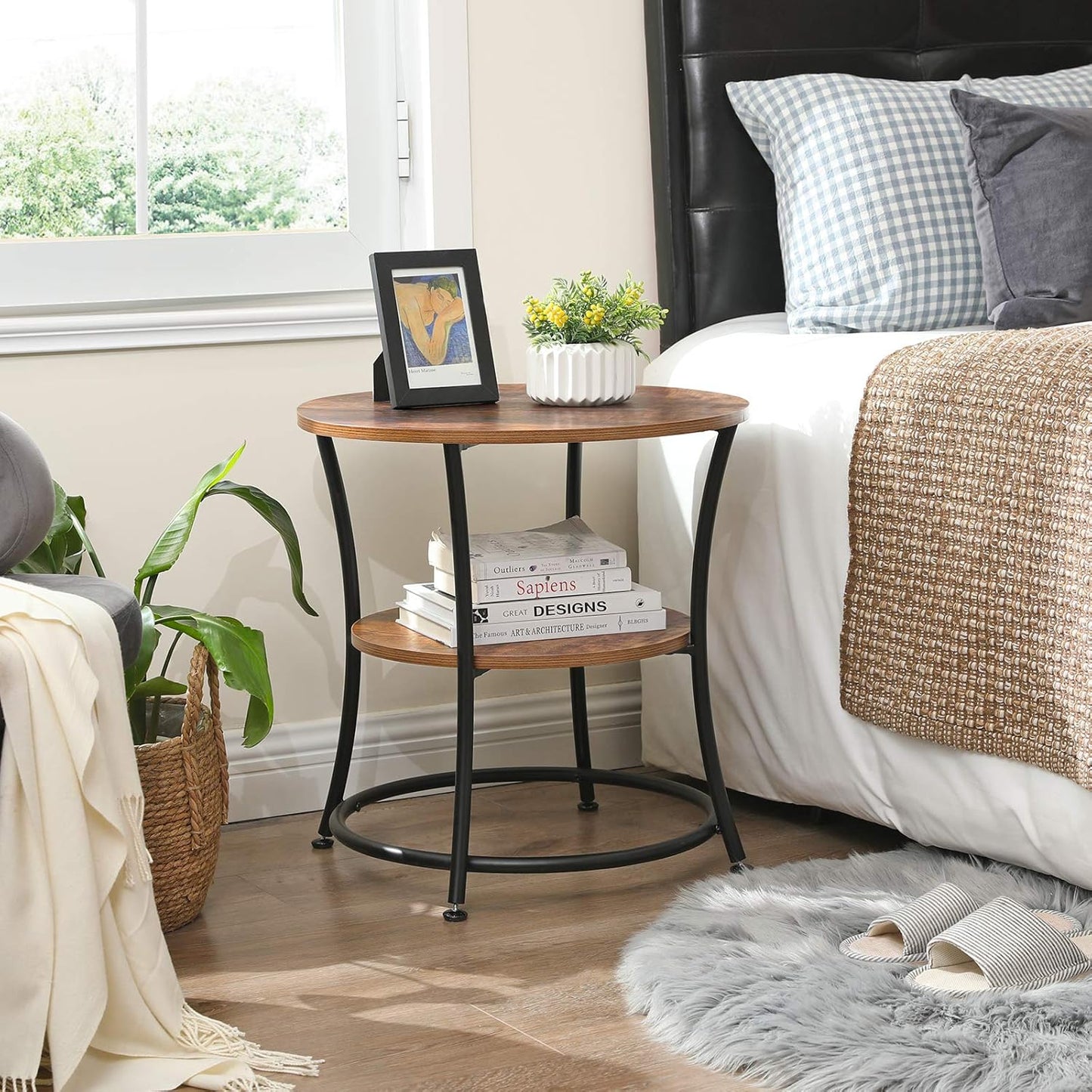 VASAGLE Side Table LET56BX