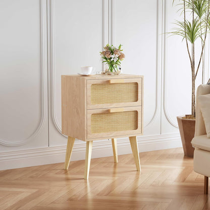 Rattan Side Table