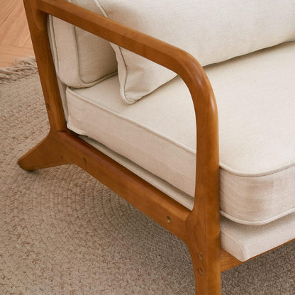 Linen-Blend Armchair