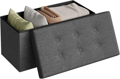 WOLTU Footstool Storage bench (SH10DGR_1)