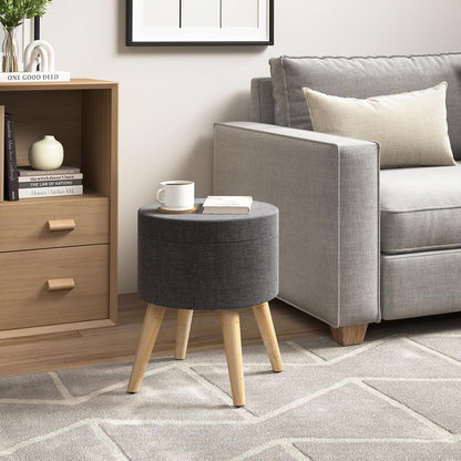 WOLTU Storage Ottoman Chair Stool (SH63RS)
