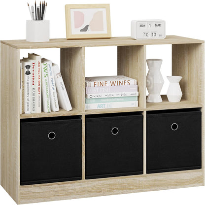 WOLTU Bookcase with 6 Cubes (SK033HEI)