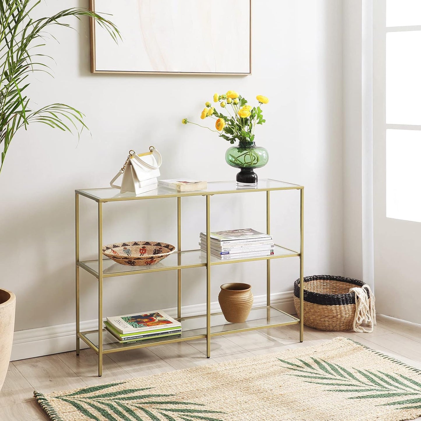 VASAGLE Console Table LGT27G