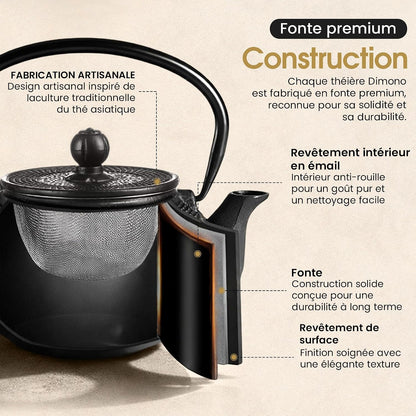 Dimono cast iron teapot