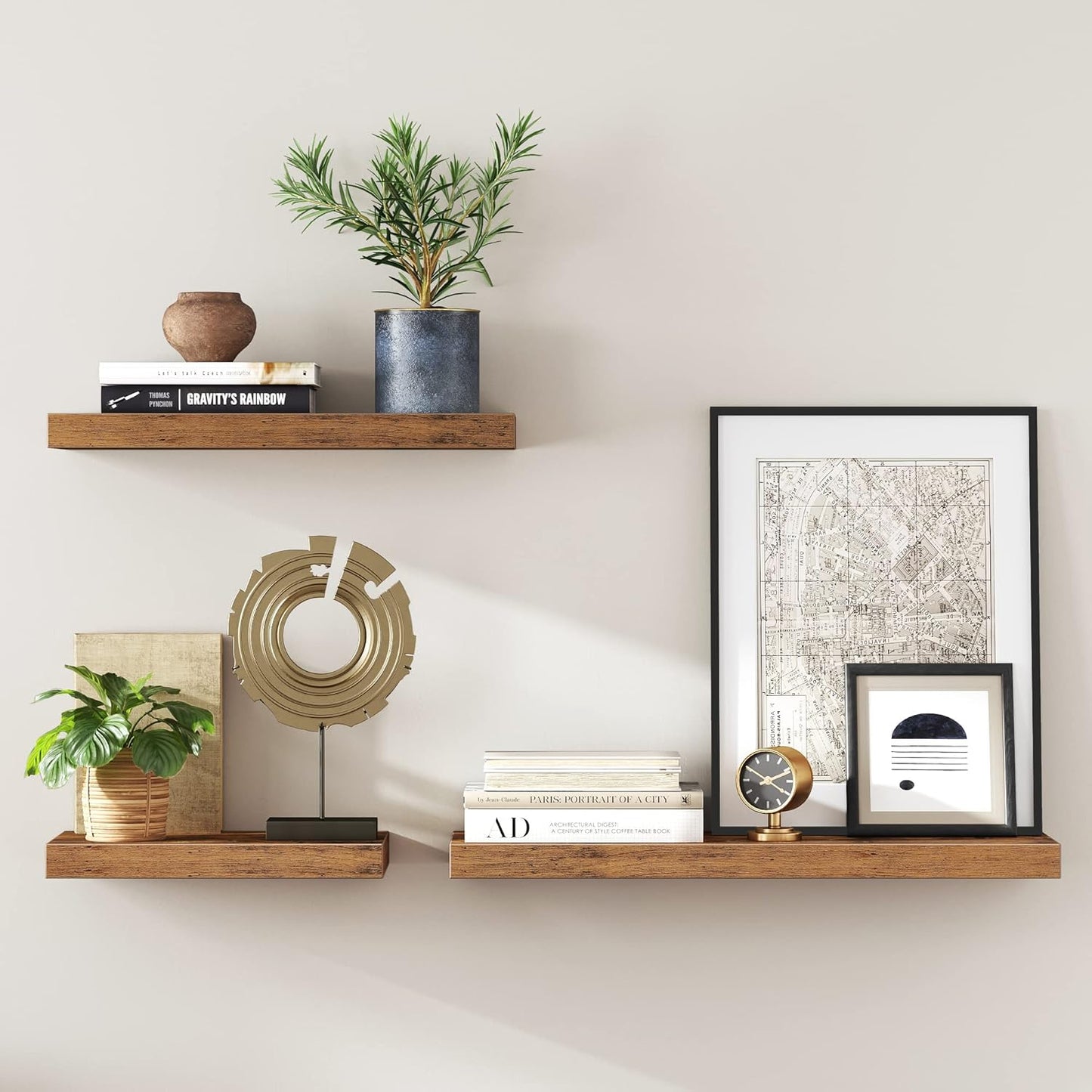 VASAGLE Wall Shelf LWS28BX