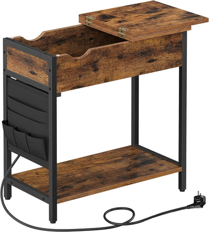 VASAGLE Side Table, Folding Table