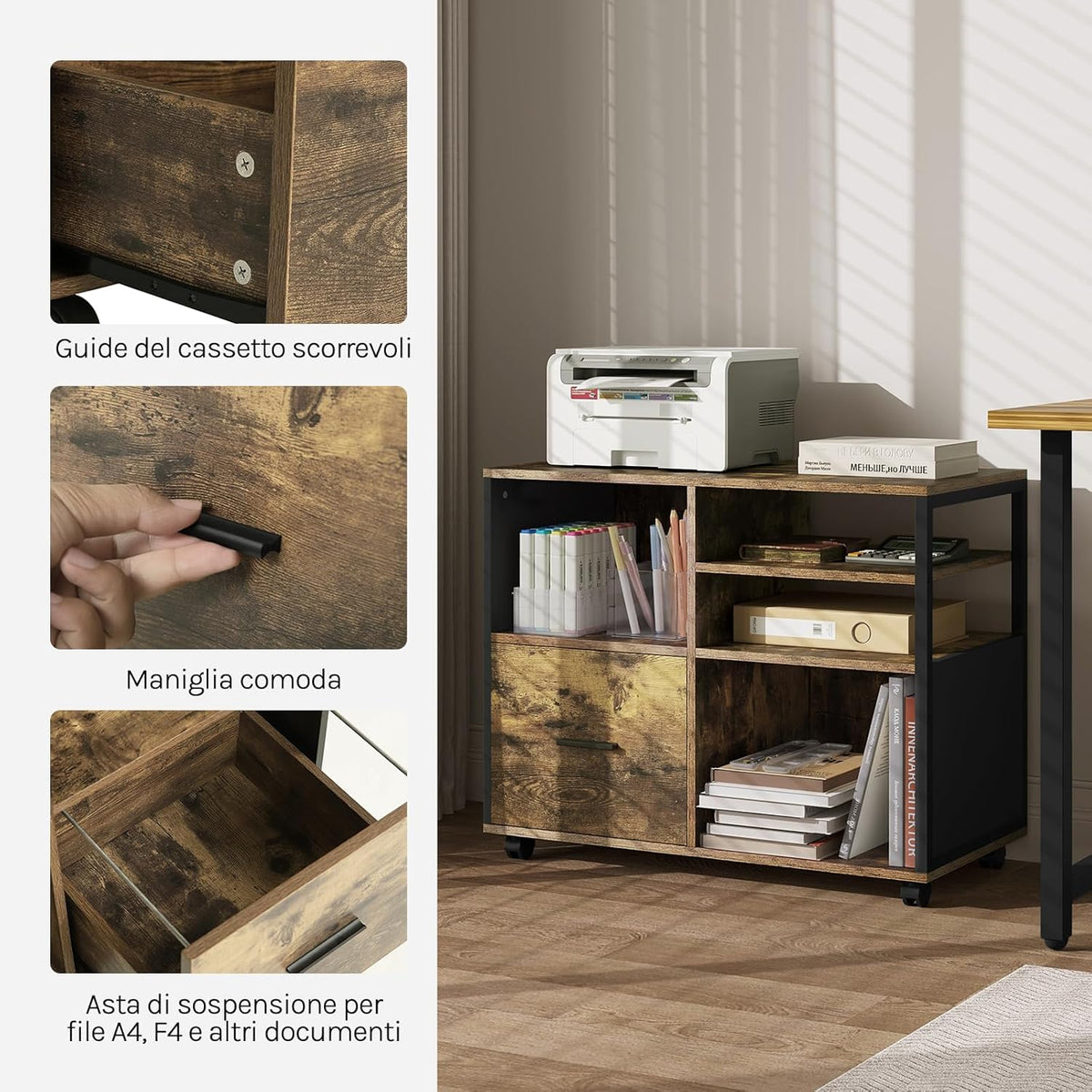 WOLTU Office Cabinet ASK05HOV