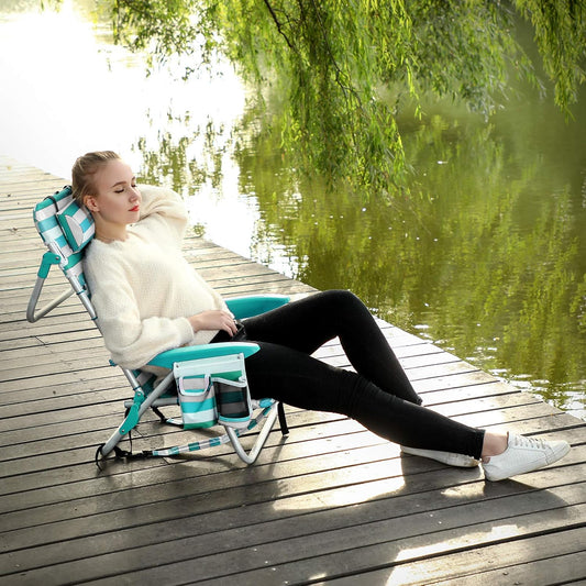 SONGMICS Beach Chair GCB62JW