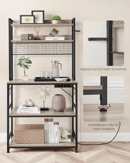 VASAGLE Kitchen Shelf KkS025B02EU