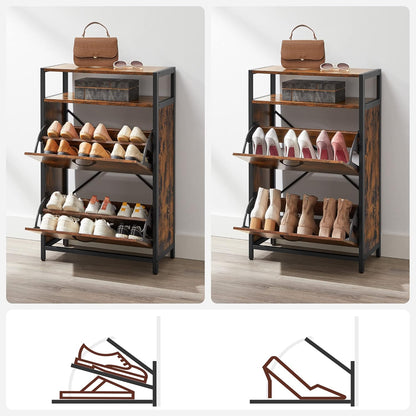 VASAGLE Shoe cabinet LBS801B01