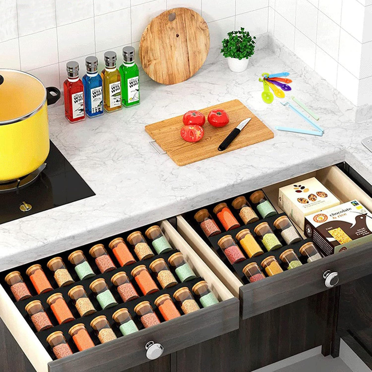 Extendible Spice Organiser