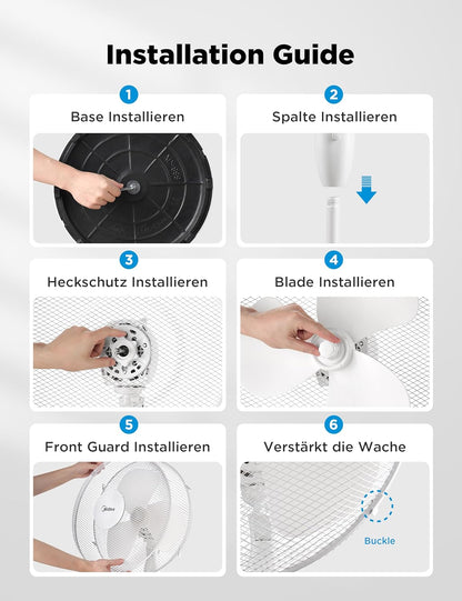 Midea Pedestal Fan