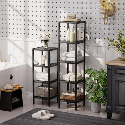 5-Tier Bamboo Storage Shelf