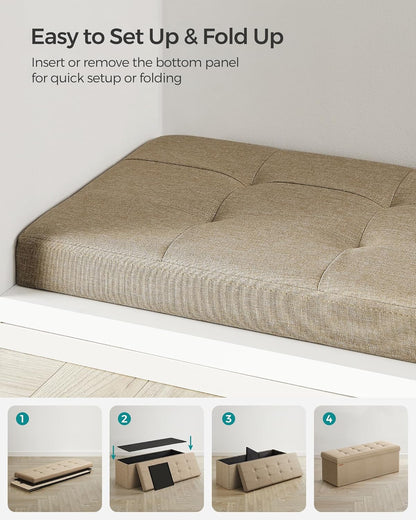 SONGMICS Storage Bench LSF077R01V1