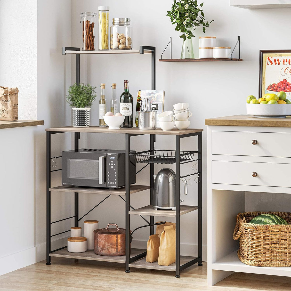VASAGLE Baker's Rack KKS035B02