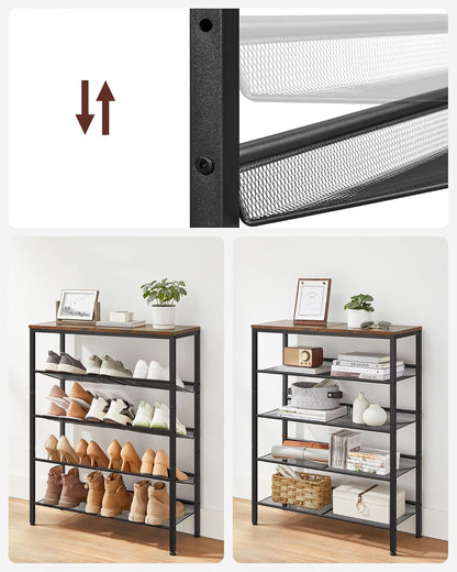 VASAGLE Shoe Rack LBS038B01
