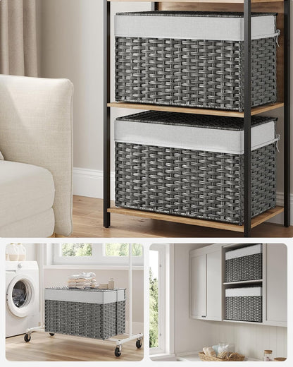 SONGMICS Laundry Basket RST066G01