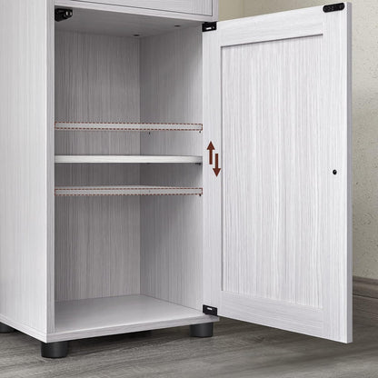 VASAGLE Tall Bathroom Cabinet BBK163T44V1