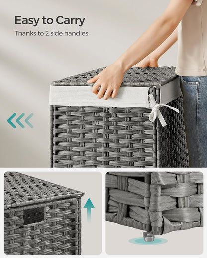SONGMICS Laundry Basket RST066G01