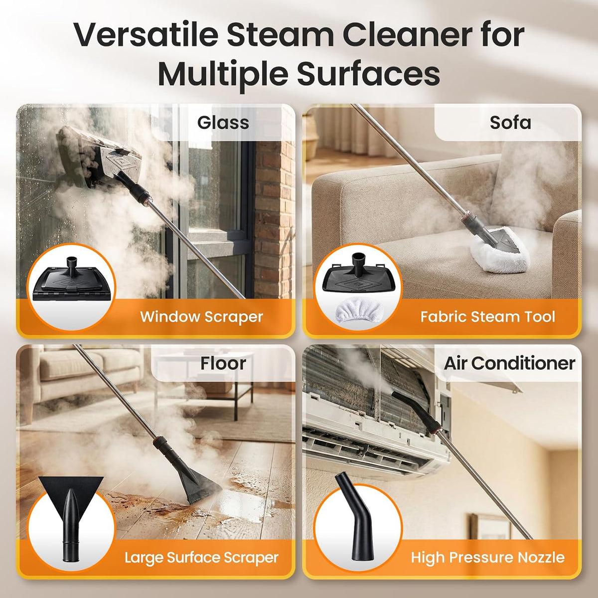 Portable Steam Cleaner (202625c)